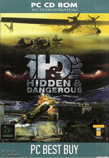 Hidden & Dangerous - Обложки зарубежных релизов игры. 